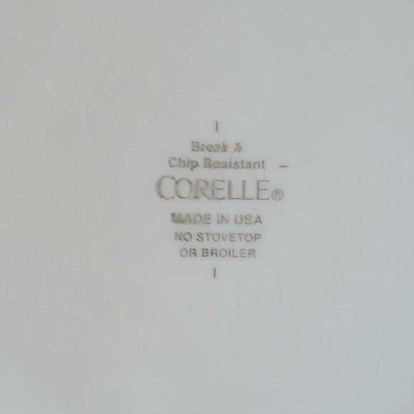 Vintage Corelle Meadow Pink Bread Plate Appetizer Plate 6.75" - Picture 4 of 4